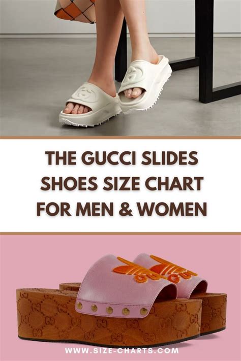 pictures of gucci slides|Gucci slides size chart.